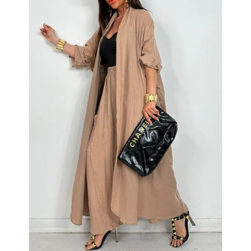 Abigail™ - Elegant Cardigan Pants Set