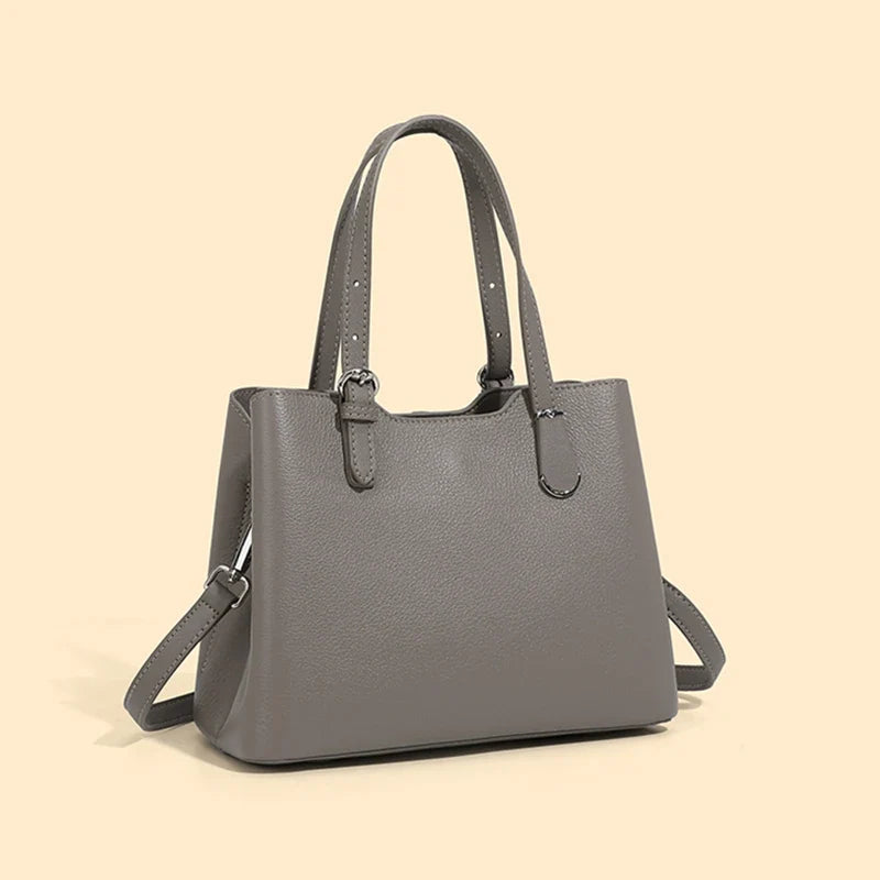Aria™ - 3 Layers Genuine Cow Leather Shoulder Bag