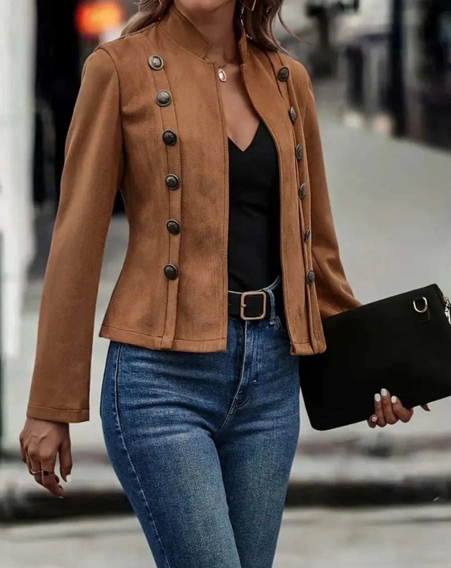 Grace™ - Elegant Double-Breasted Jacket