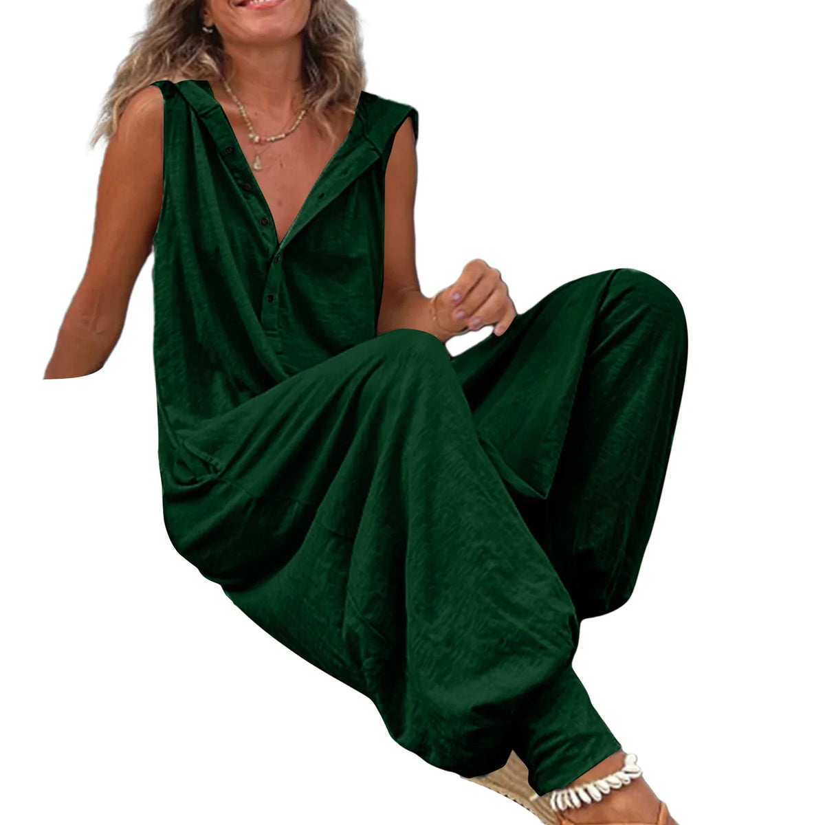 Mia™ - Comfortable Summer Jumpsuit