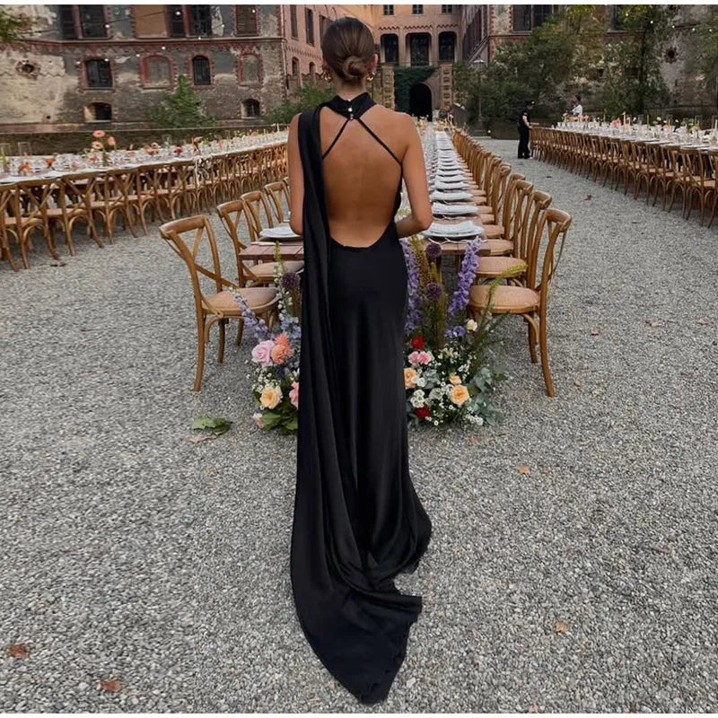 Isabella™ - Sexy Backless Long Dress
