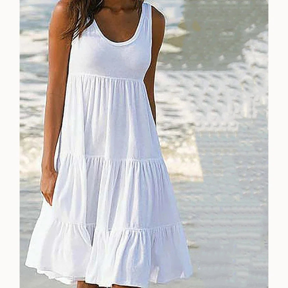 Layla™ - Boho Sleeveless Mini Dress