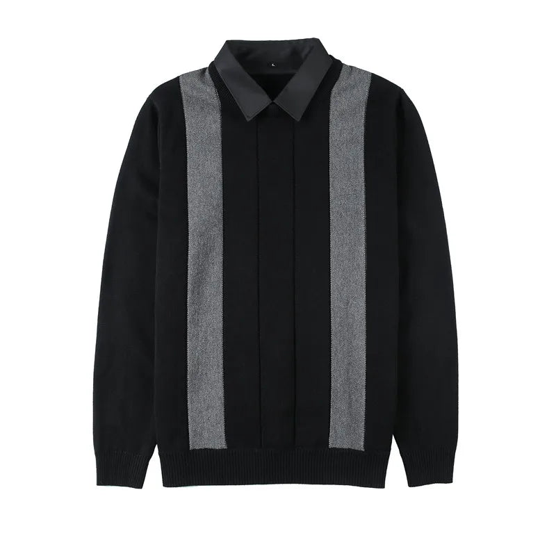 Elijah™ - Classic Striped Knitted Sweater
