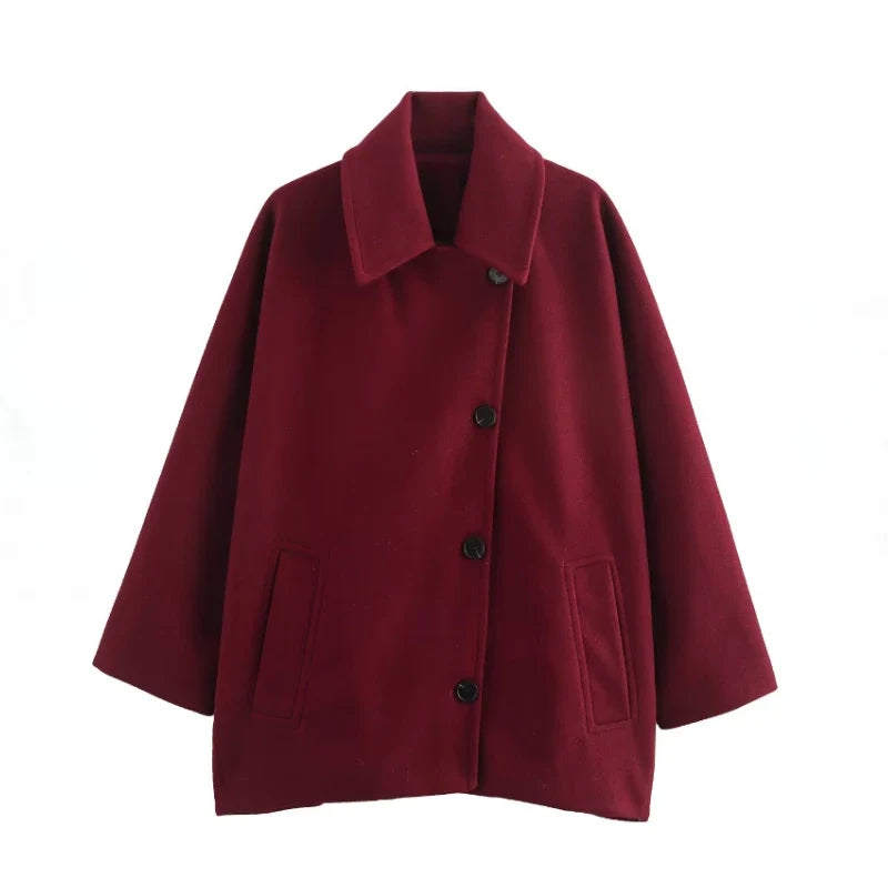 Olivia™ - Stylish Batwing Sleeve Jacket