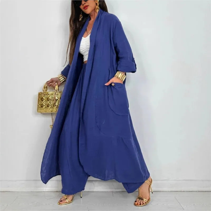 Abigail™ - Elegant Cardigan Pants Set