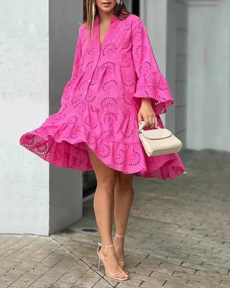 Avery™ - Elegant Vintage Lace Dress