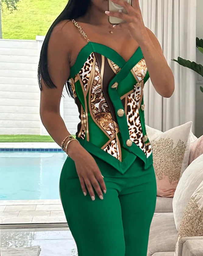 Brooklyn™ - Elegant Sleeveless Suit