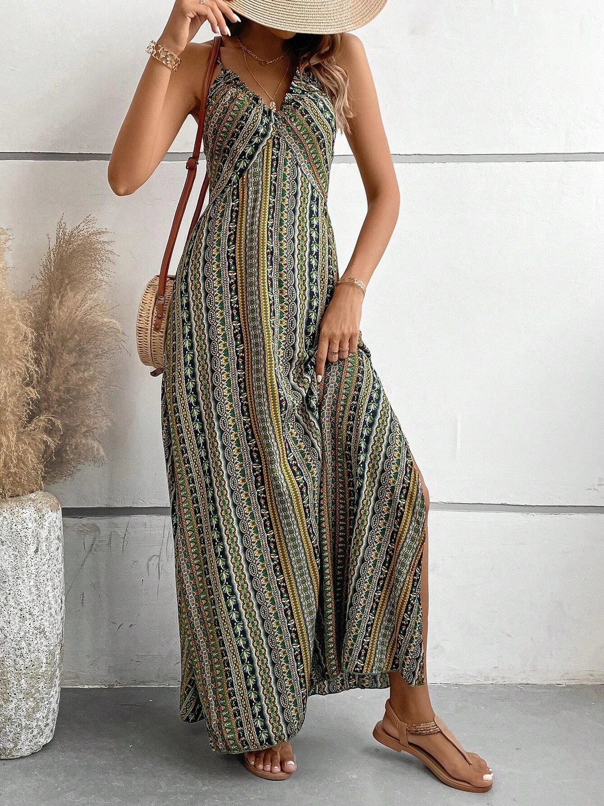 Hannah™ - Ethnic Backless Dress