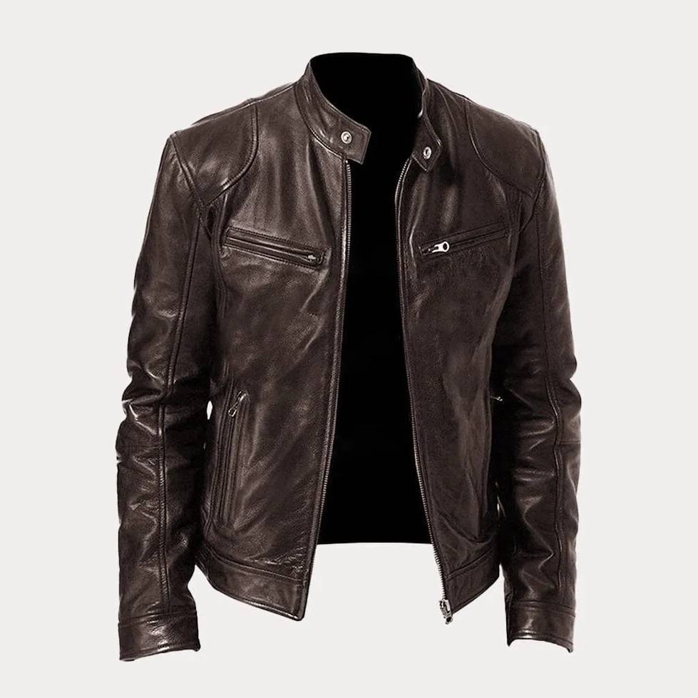 Owen™ - Stylish Casual Leather Jacket