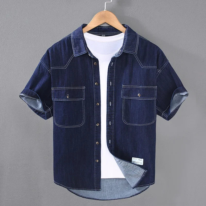 Sebastian™ - Stylish Denim Shirt