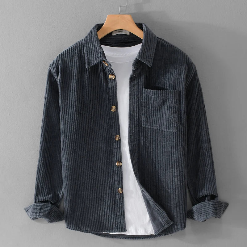 Hunter™ - Corduroy Shirt with Long Sleeves