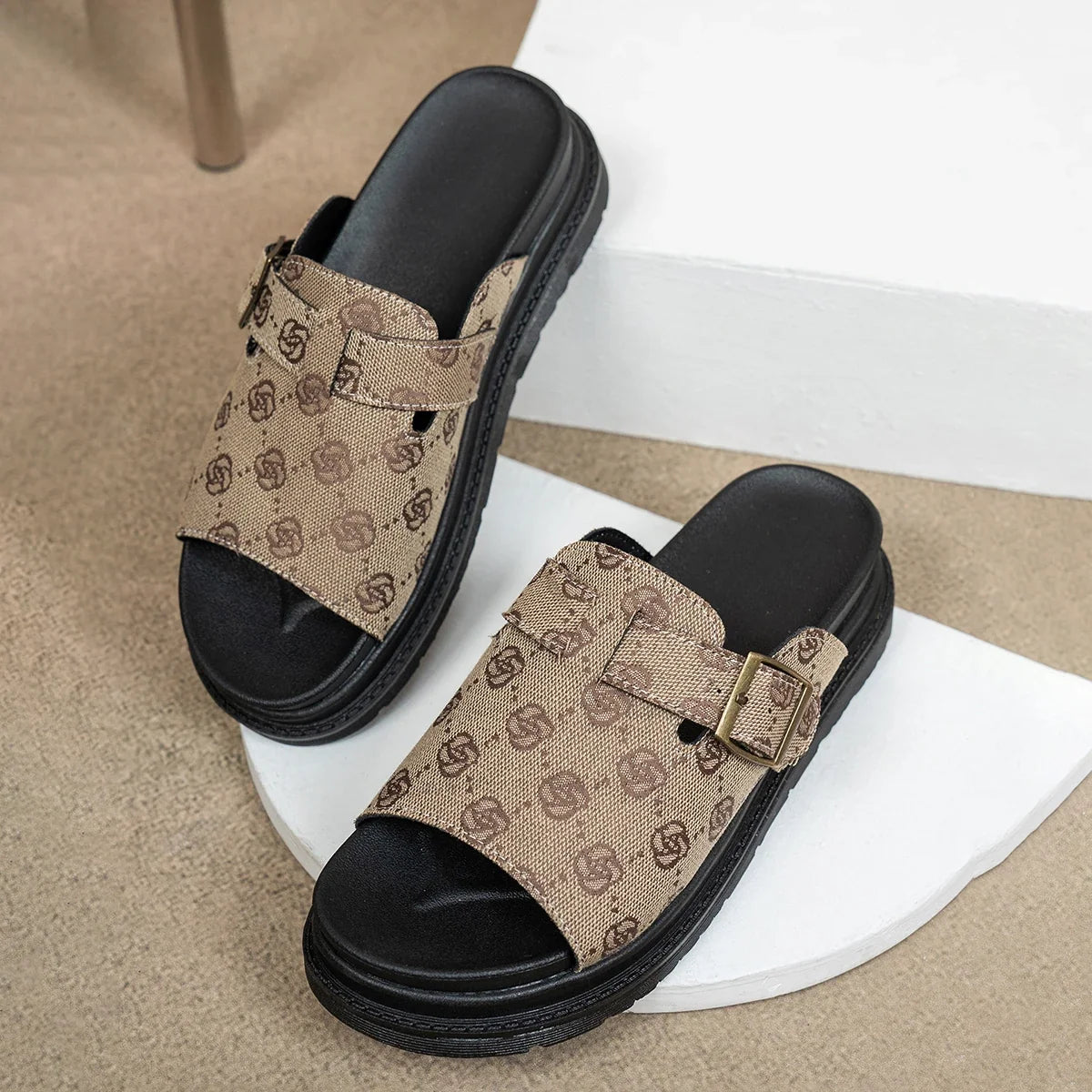Lily™ – Stylish Peep Toe Platform Sandals