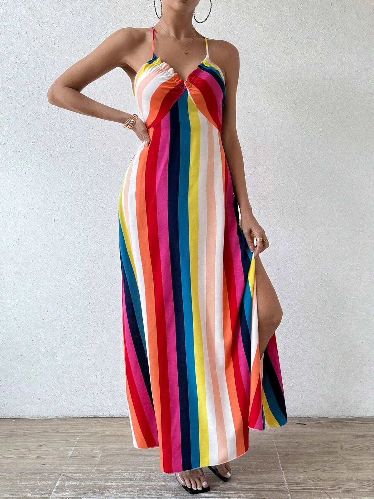 Hannah™ - Ethnic Backless Dress