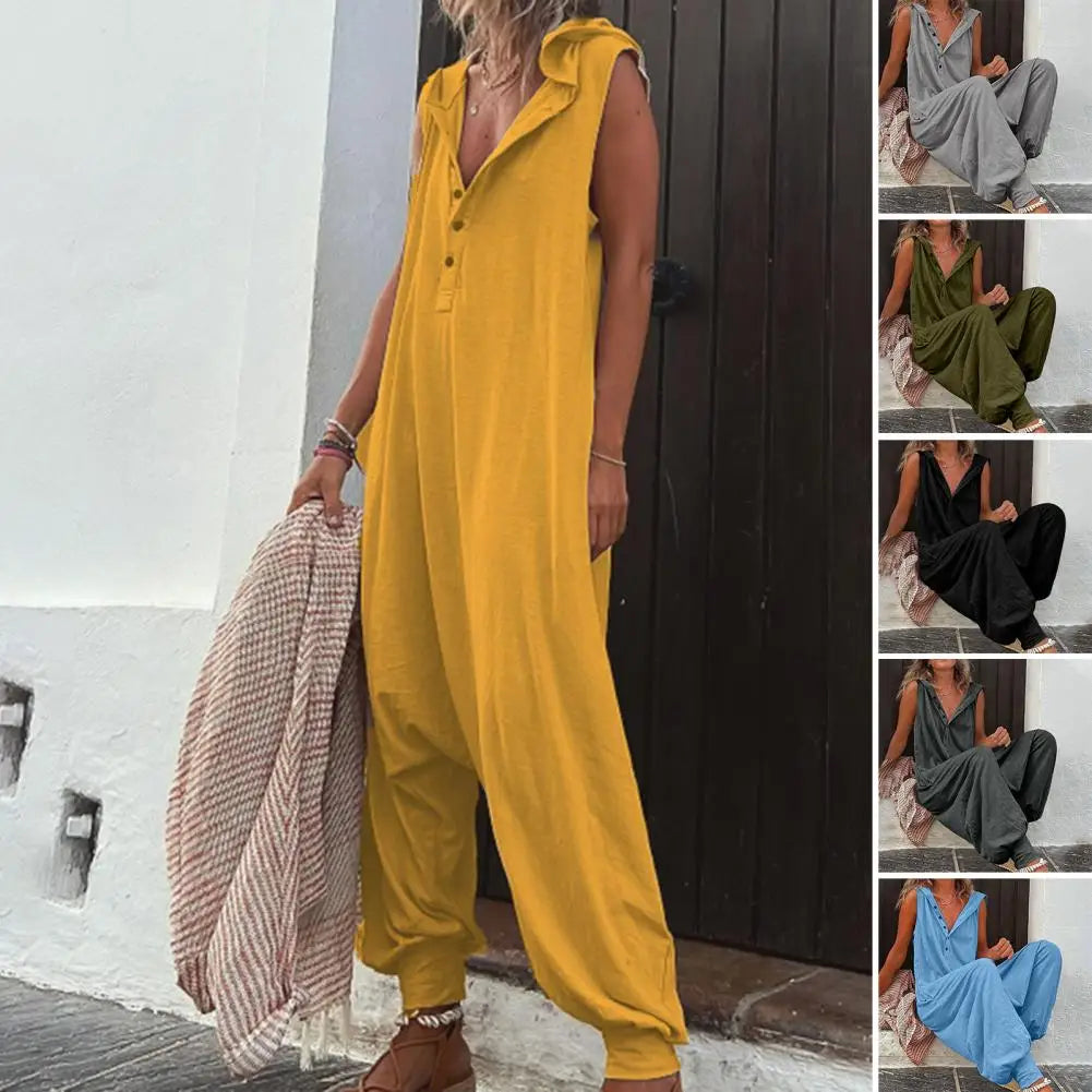 Mia™ - Comfortable Summer Jumpsuit