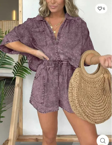 Luna™ - Vintage Denim Set