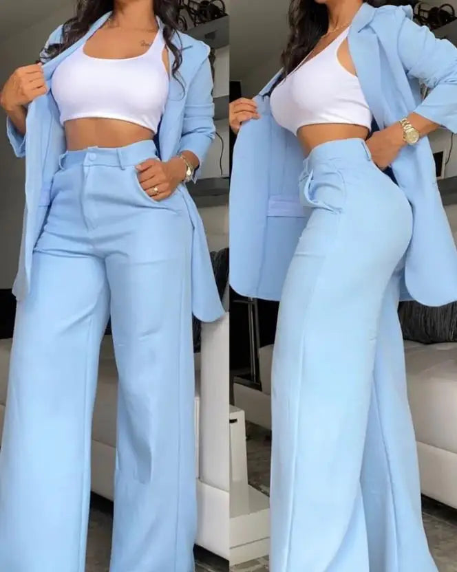 Mia™ - Stylish Two Piece Suit Set