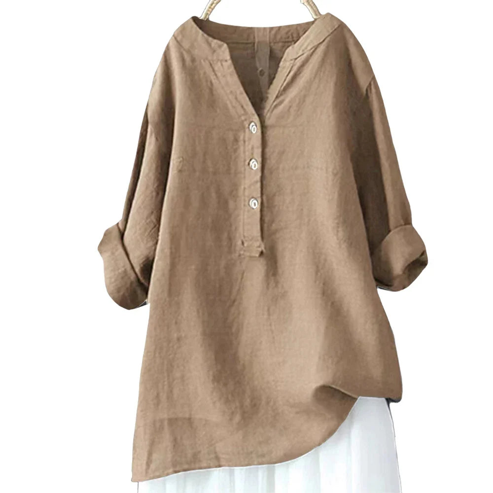 Grace™ - Comfy Oversized Casual Shirt