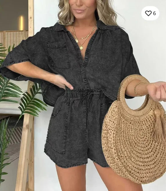 Luna™ - Vintage Denim Set