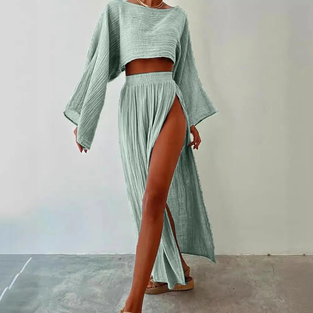 Charlotte™ - Stylish Top Skirts Set