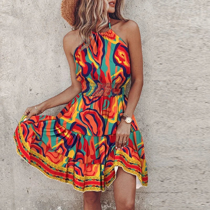 Sophia™ - Chic Halter Dress