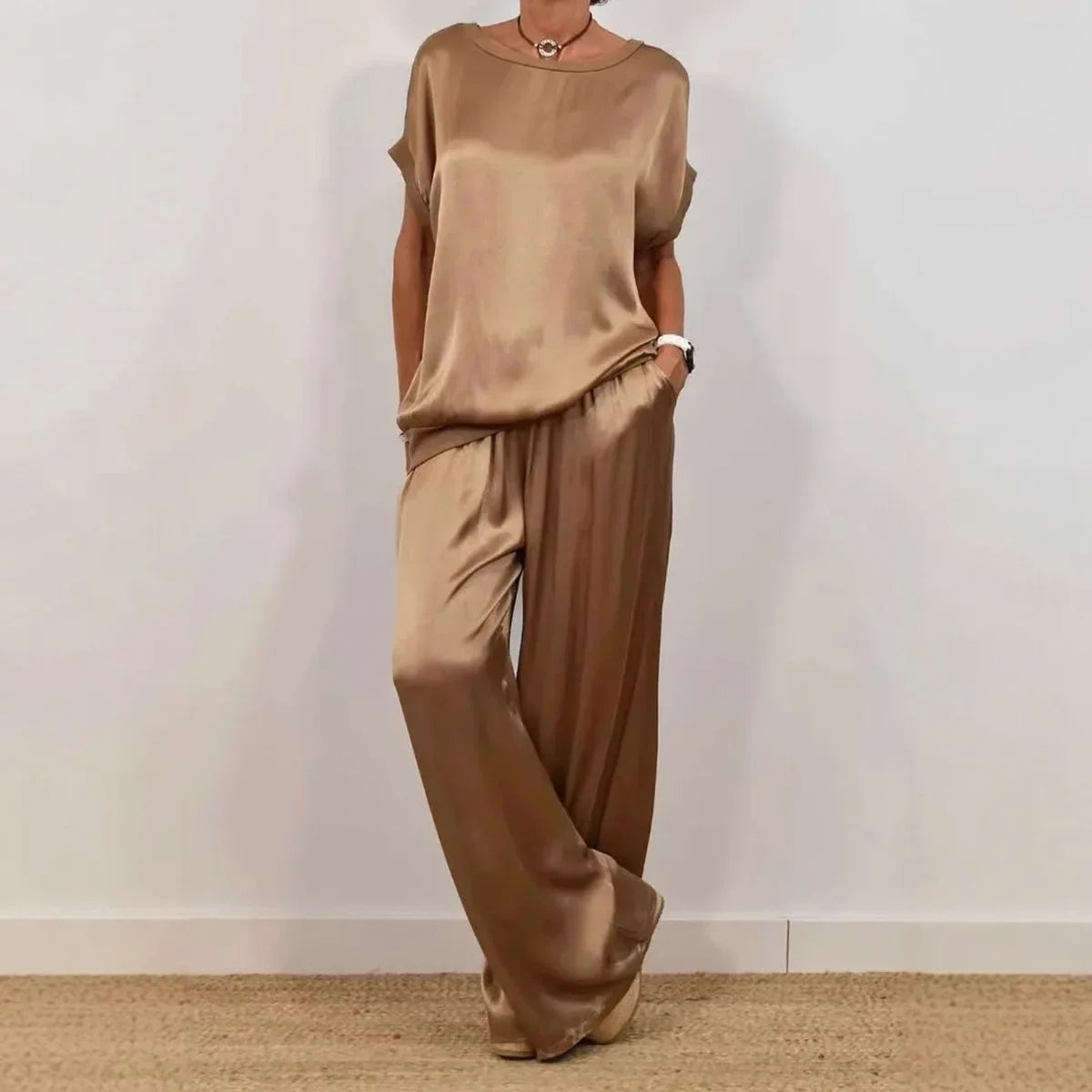 Layla™ - Casual Loose Satin Set