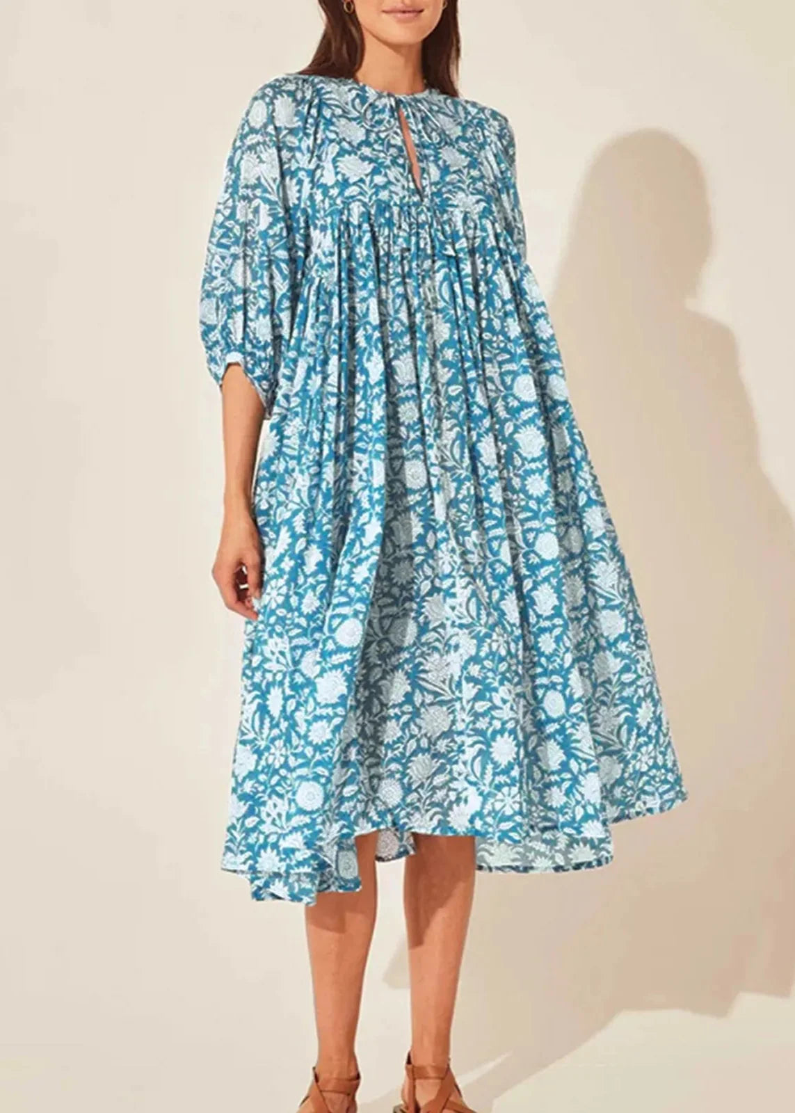 Aubrey™ - Boho Floral Dress