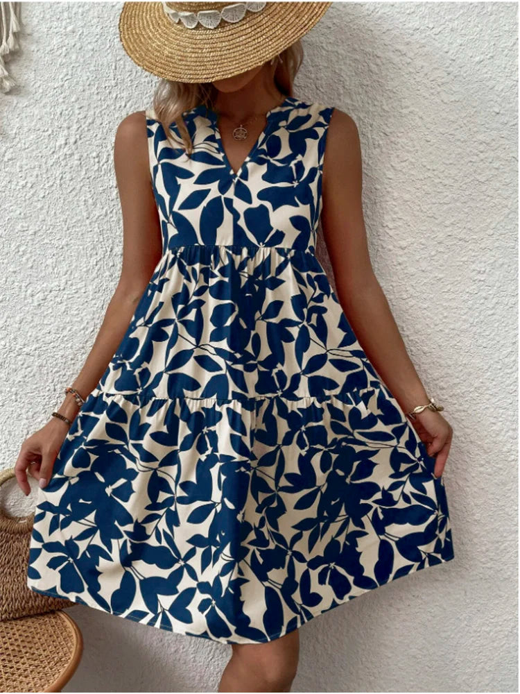 Avery™ - Stylish Sleeveless Mini Dress