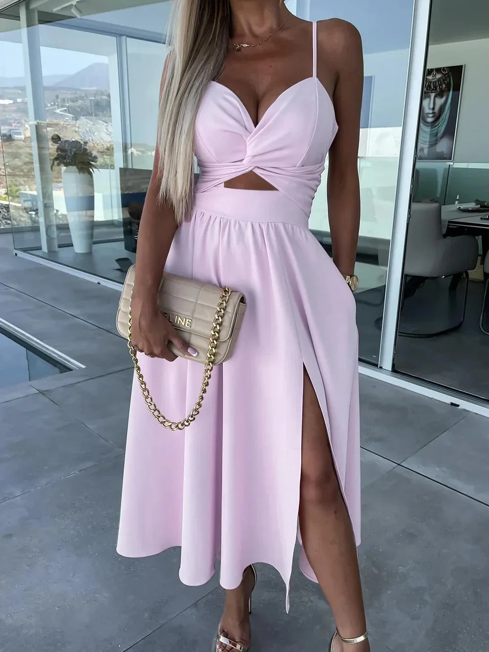 Avery™ - Stylish Midi Dress
