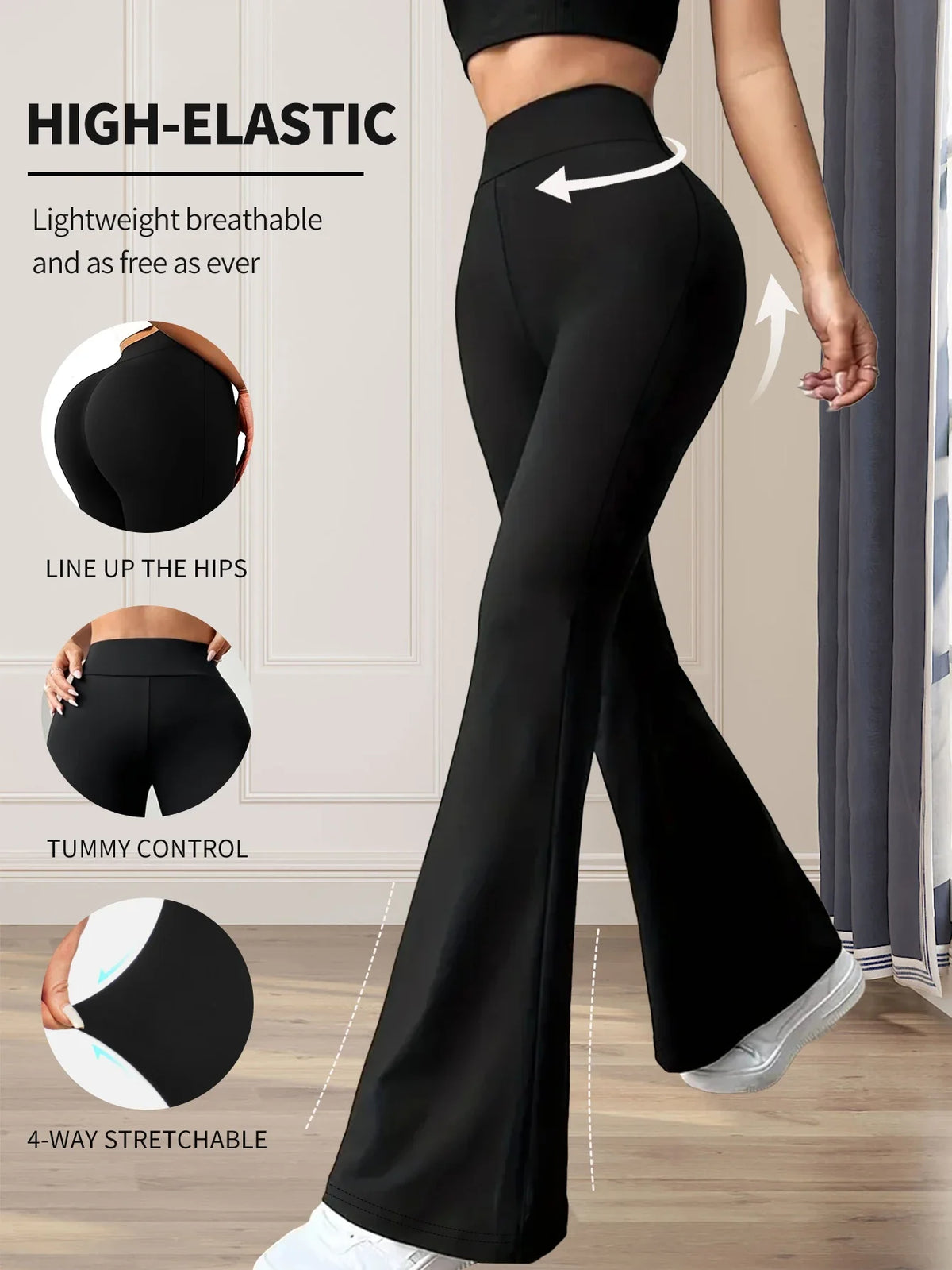 Ella™ - Chic stretchable flared pants