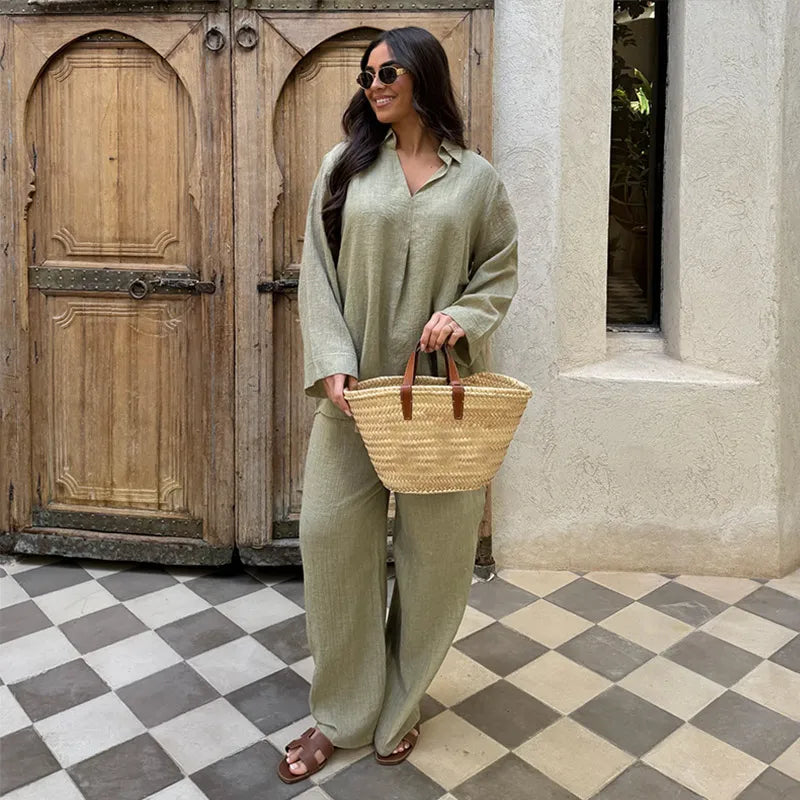 Victoria™ - Breathable Linen Set