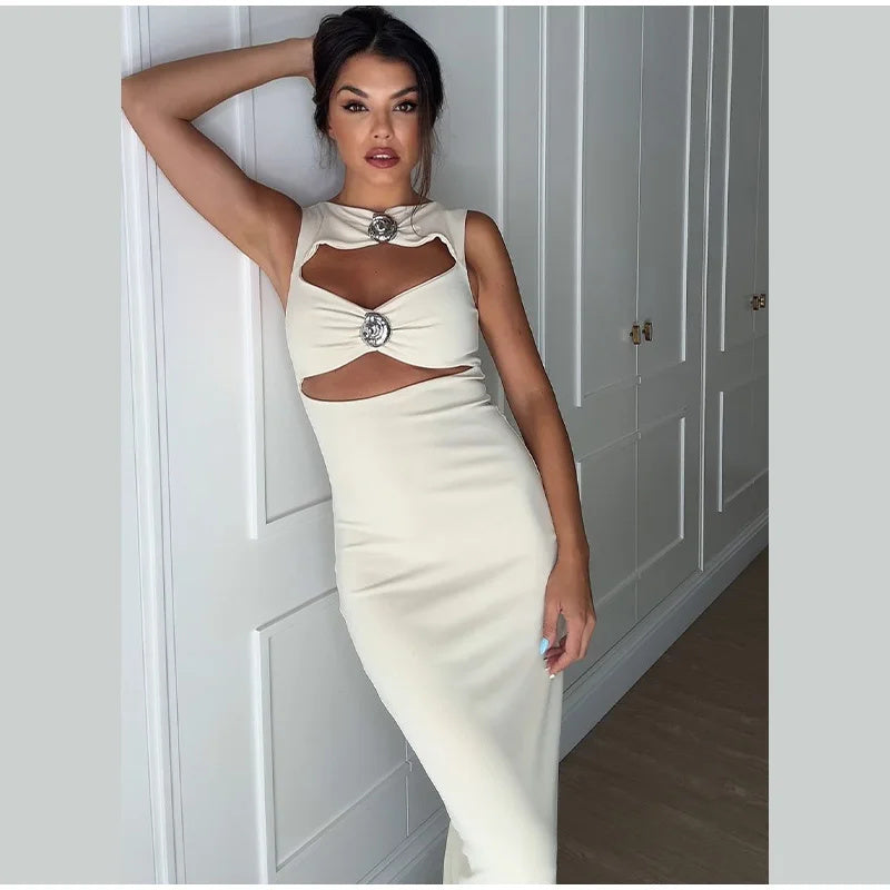Lily™ - Elegant Strapless Long Bodycon Dress