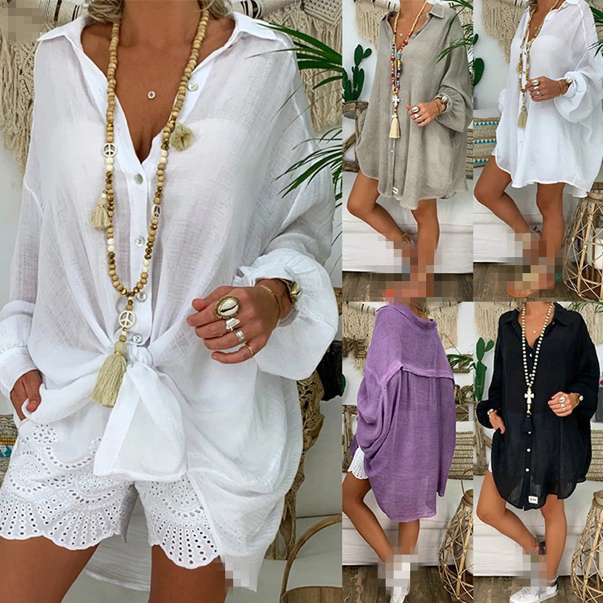 Grace™ - Comfy Loose Shirt
