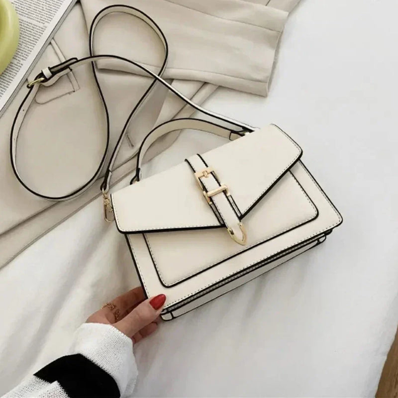 Zoe™ - Classic Shoulder Bag With Handmade Details