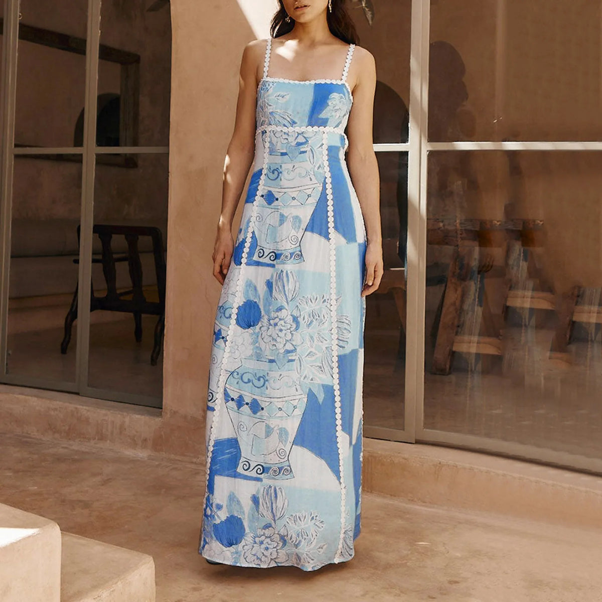 Savannah™ - Elegant Boho Maxi Dress