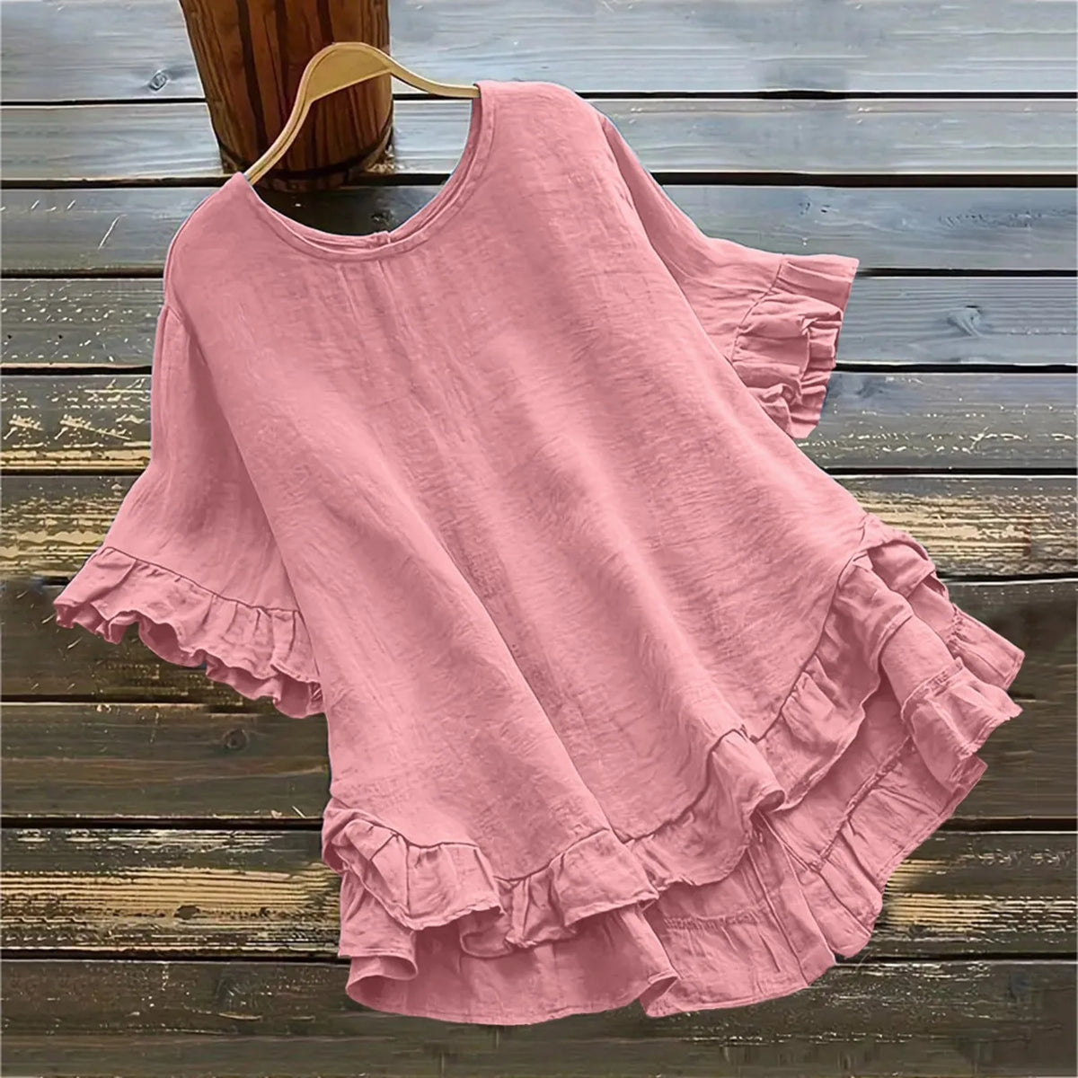 Zoe™ - Stylish Linen Top