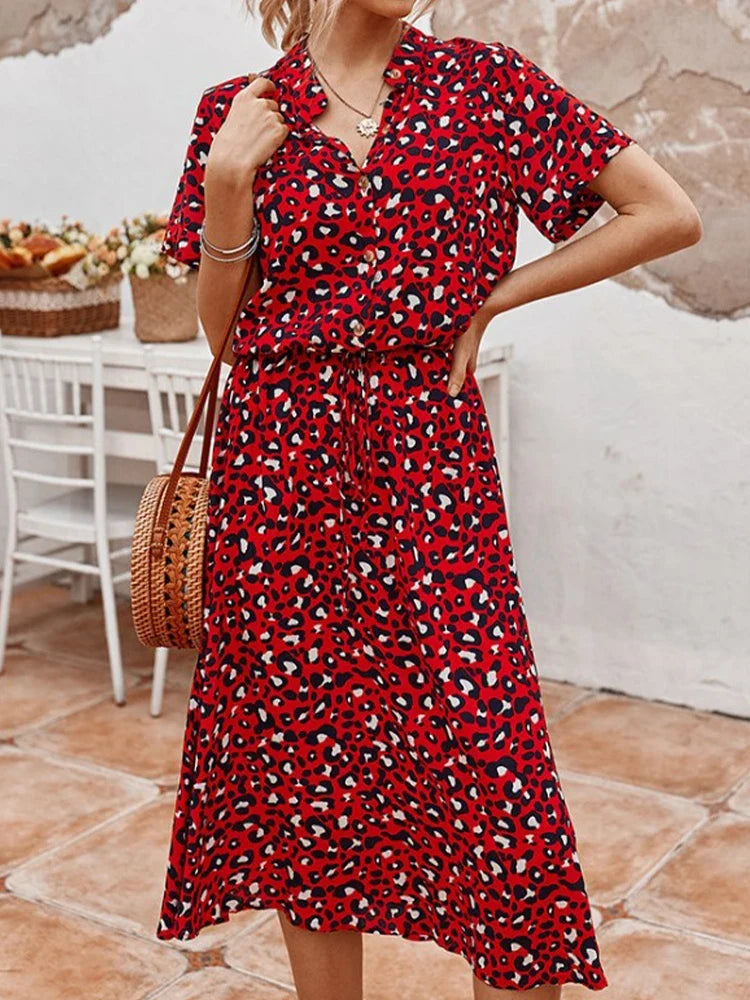 Layla™ - Vintage Floral Dress