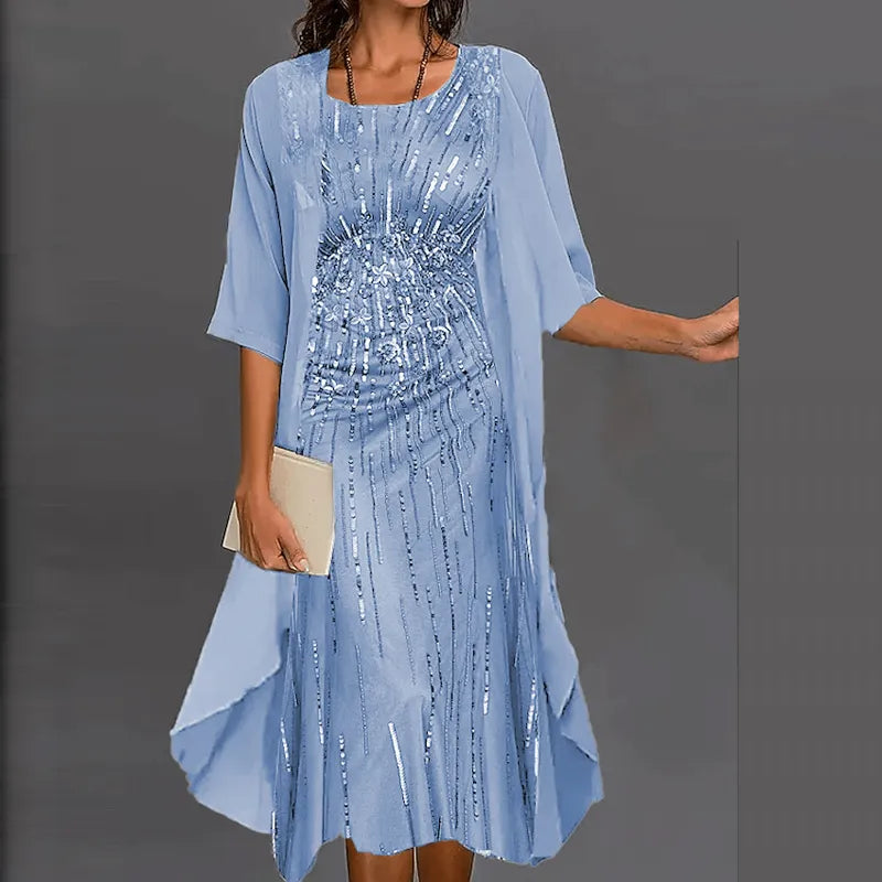 Aubrey™ - Elegant Sequins Dress