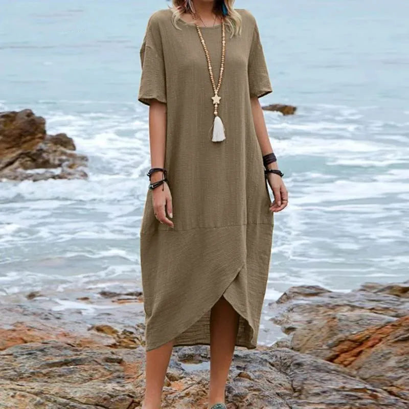 Aria™ – Comfy Midi Dress