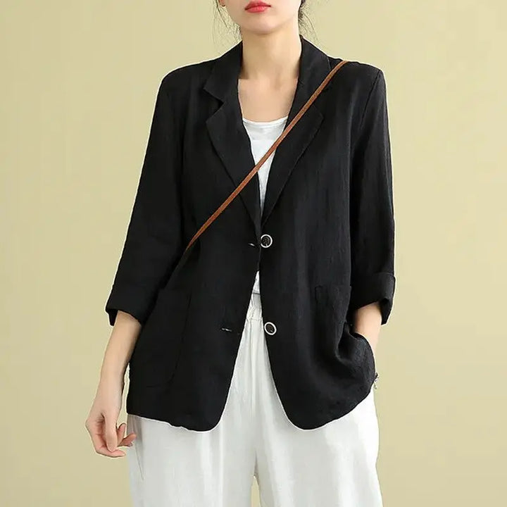 Riley™ - Stylish Linen Blazer