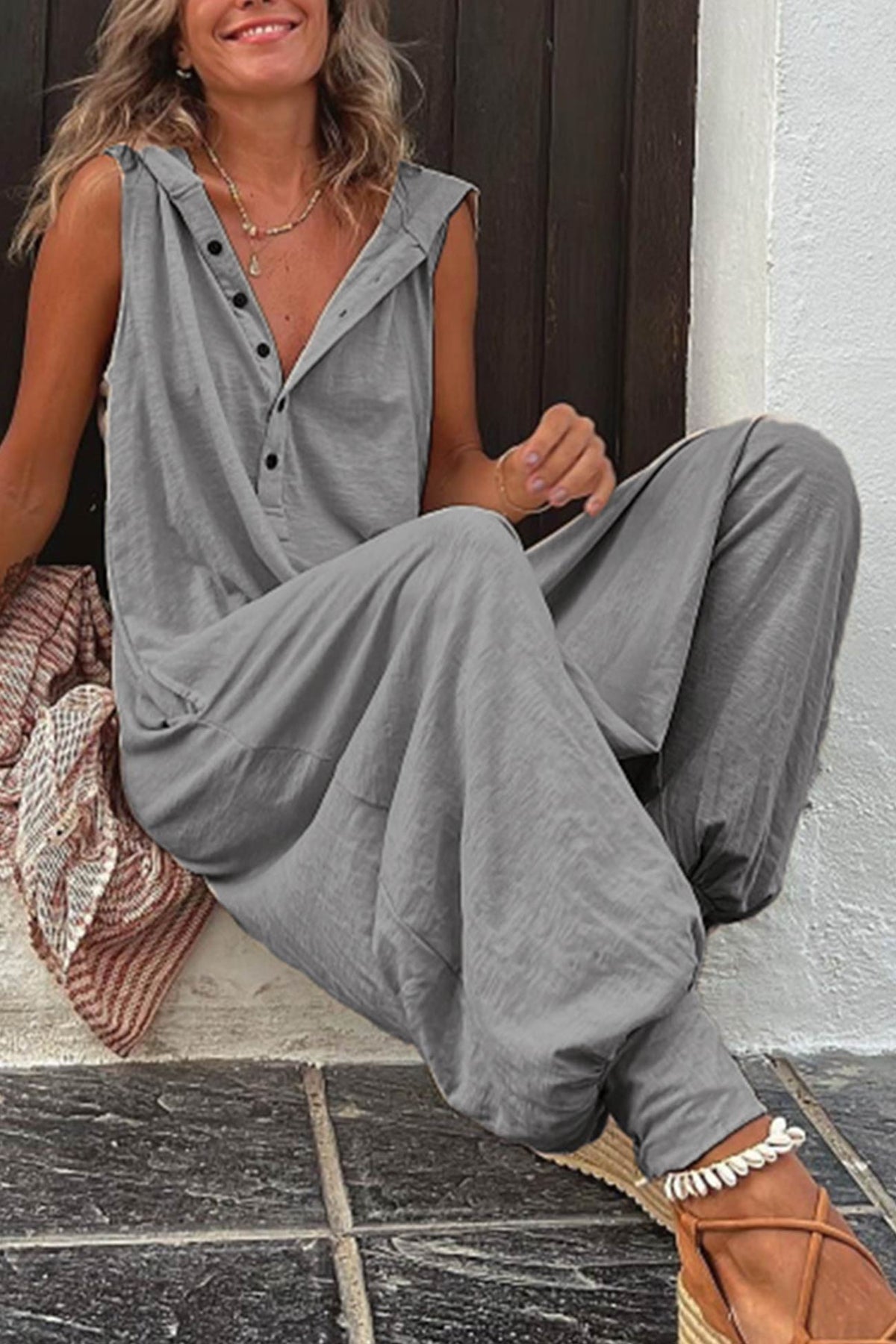 Mia™ - Comfortable Summer Jumpsuit
