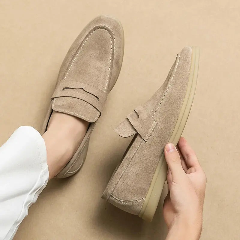 James™ - Stylish Lace-Up Loafers
