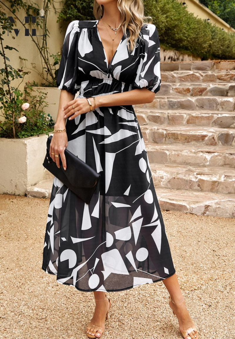 Hannah™ - Timeless Luxury Midi Dress