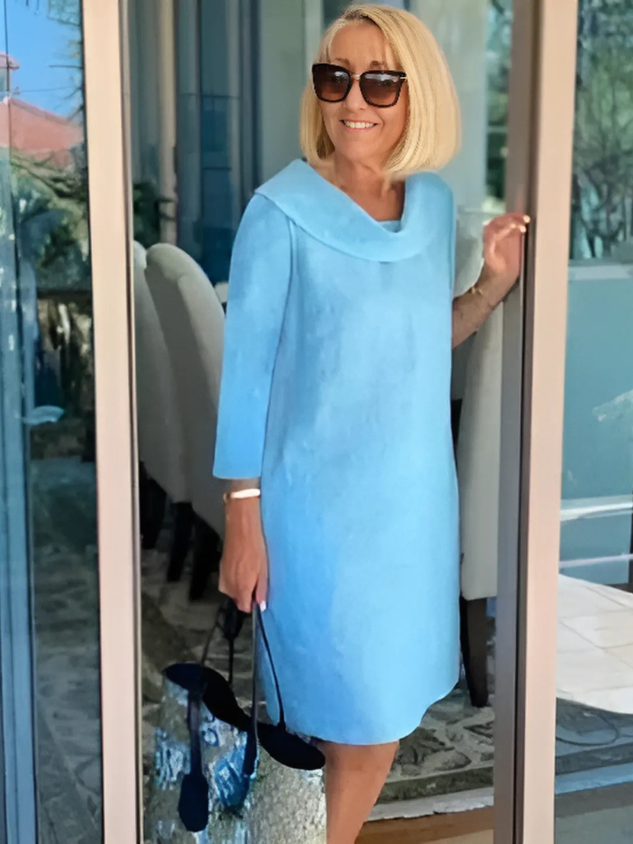 Aubrey™ - Elegant Loose A-line Dress