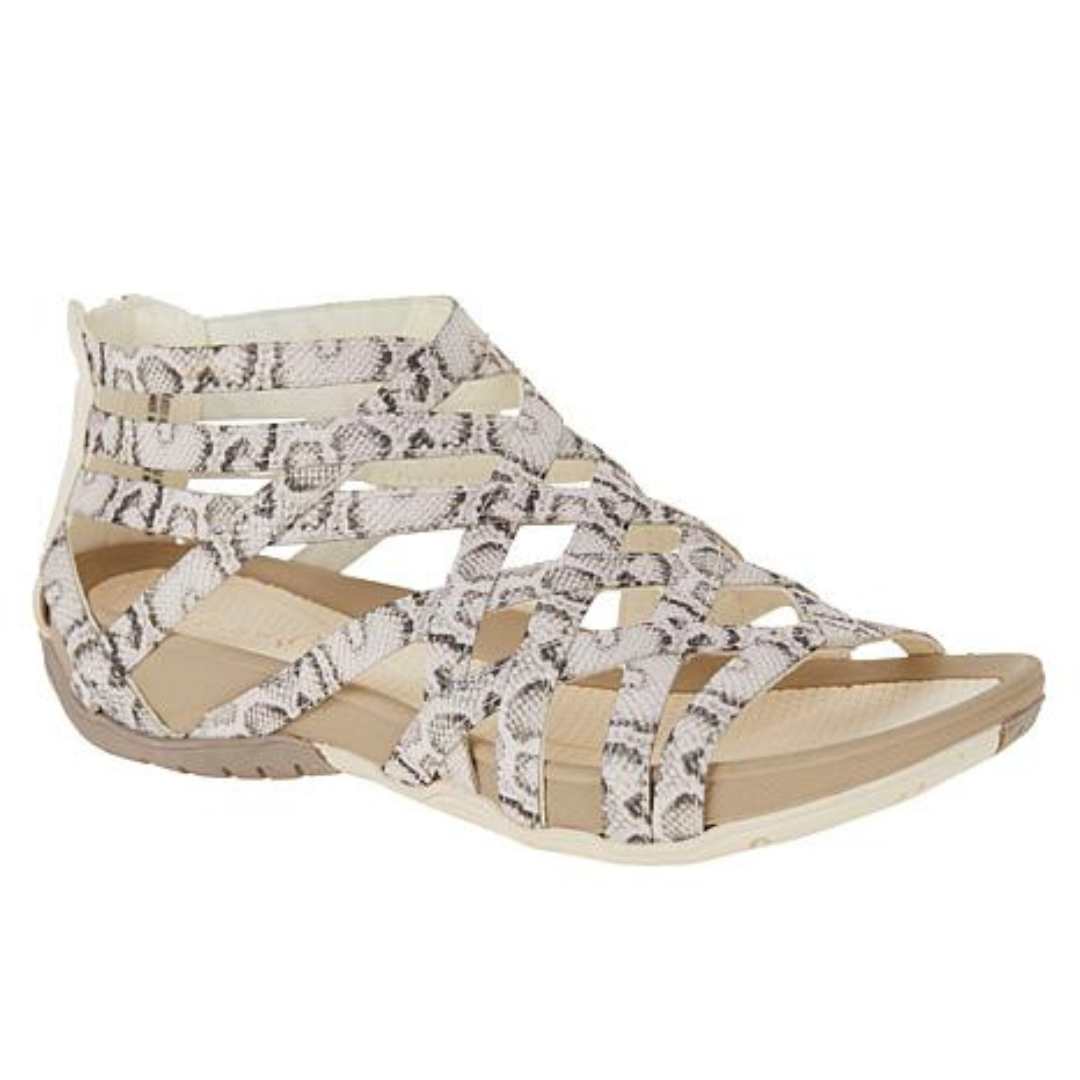 Ella™ - Round Toe Hollow Roman Gladiator Sandals