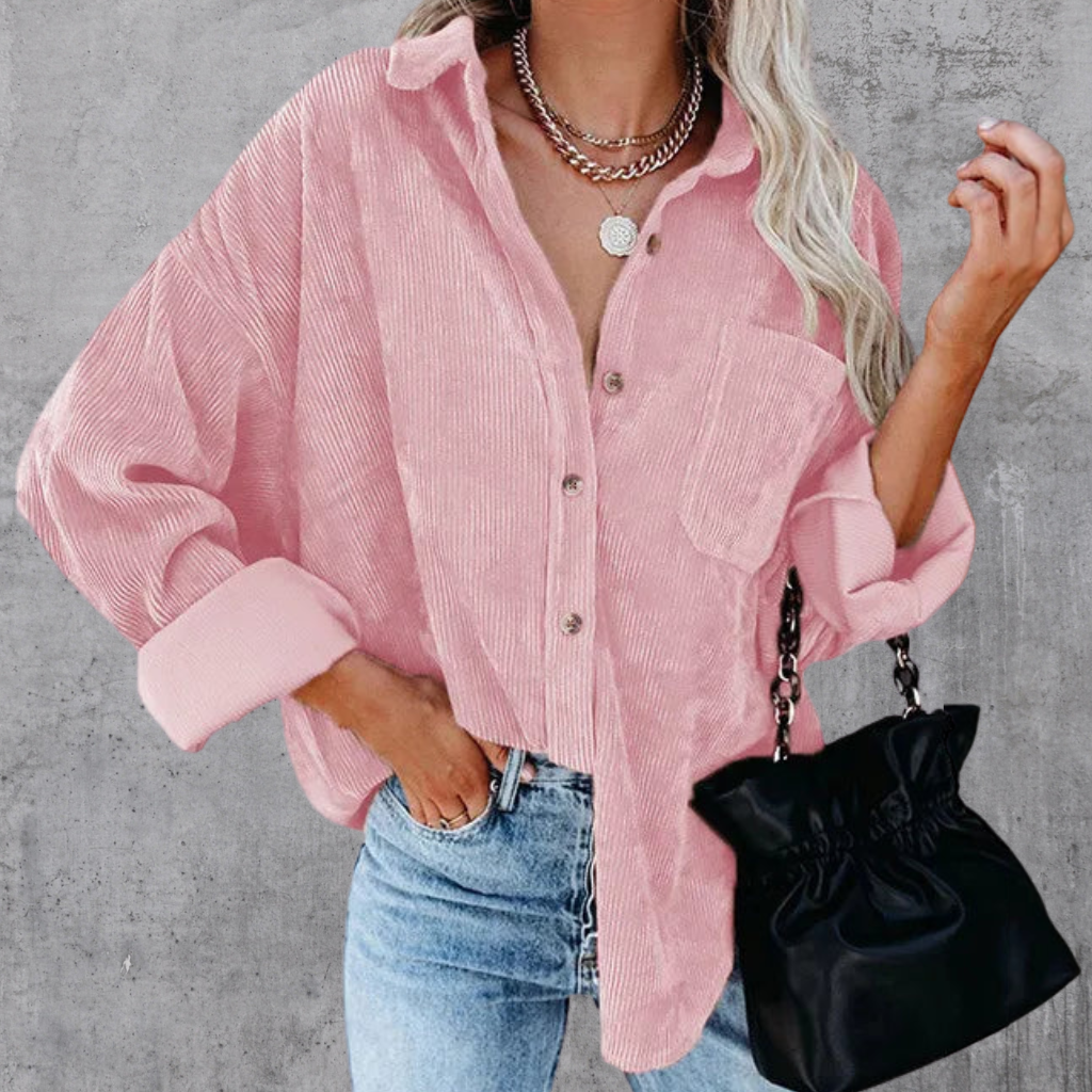 Ella™ - Comfortable Casual Stripe Shirt