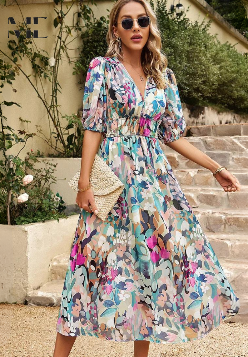 Hannah™ - Timeless Luxury Midi Dress