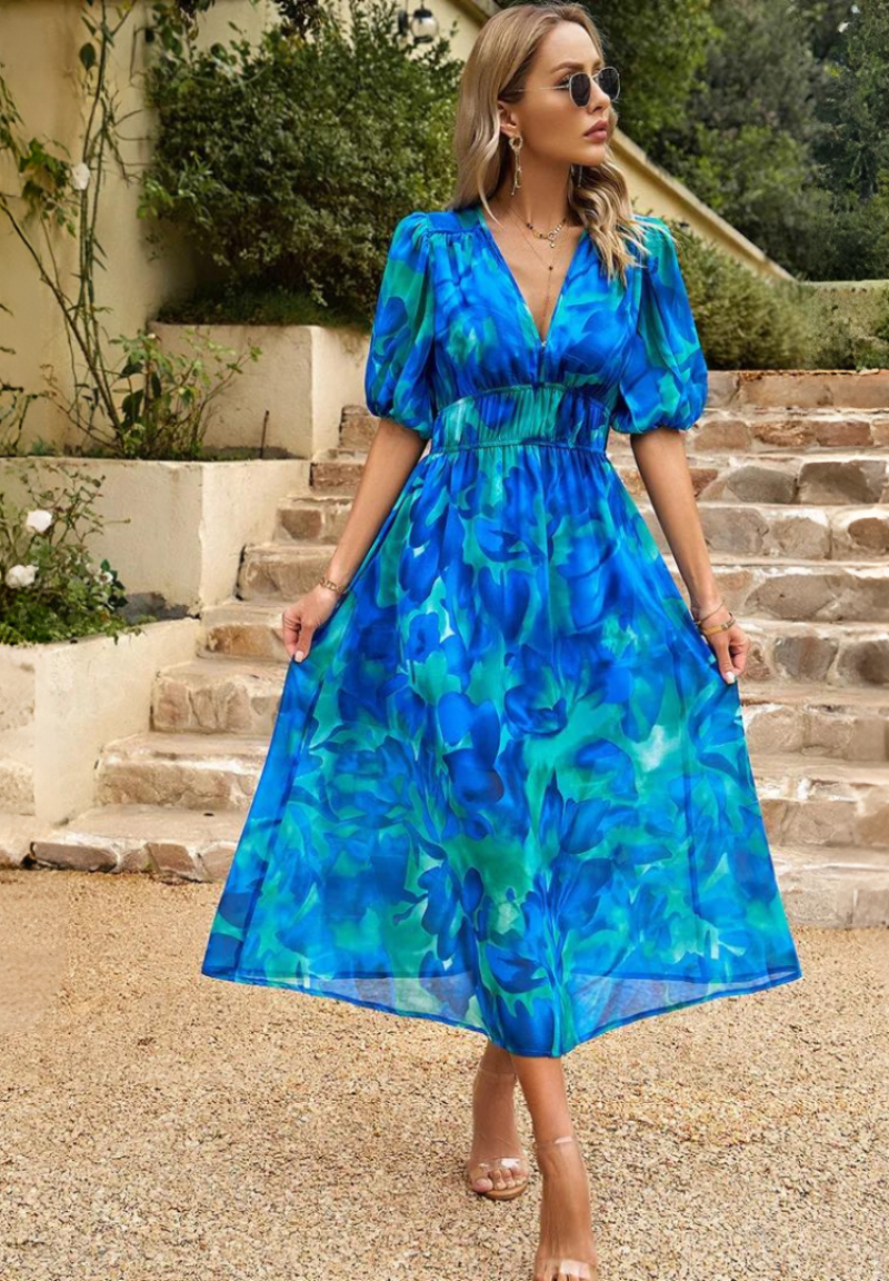 Hannah™ - Timeless Luxury Midi Dress