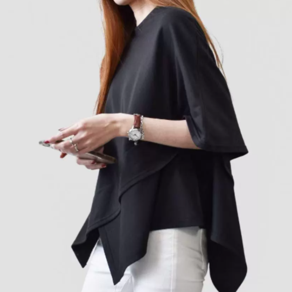 Mia™ - Stylish Asymmetrical Top