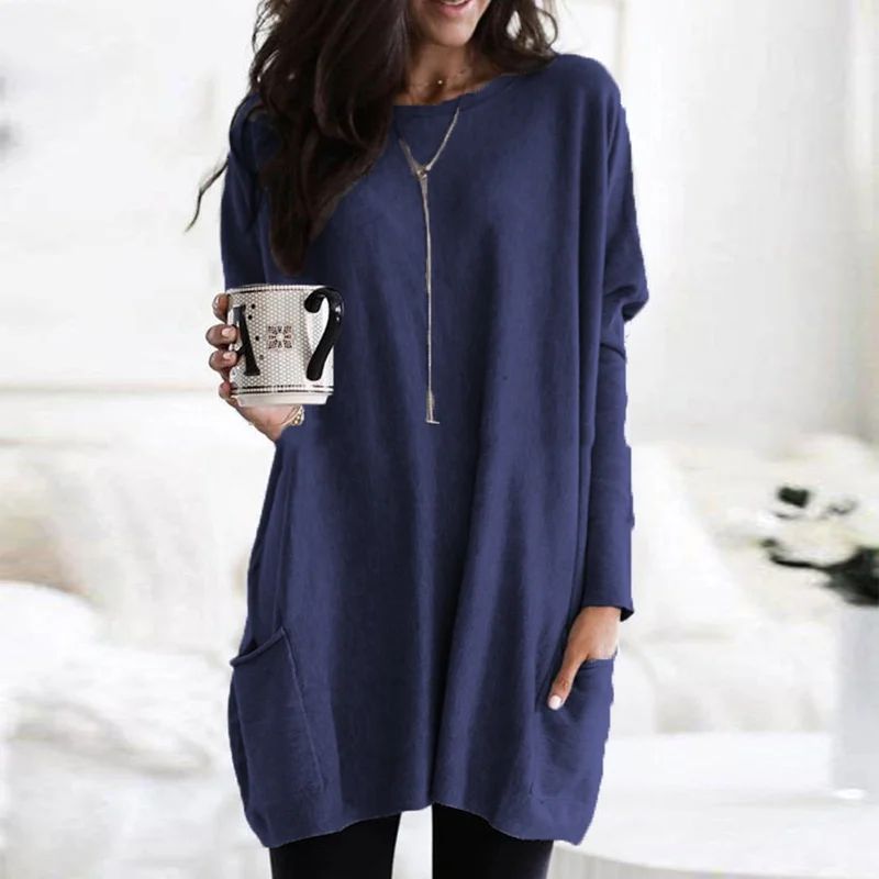 Sophia™ - Casual Pocket Sweater