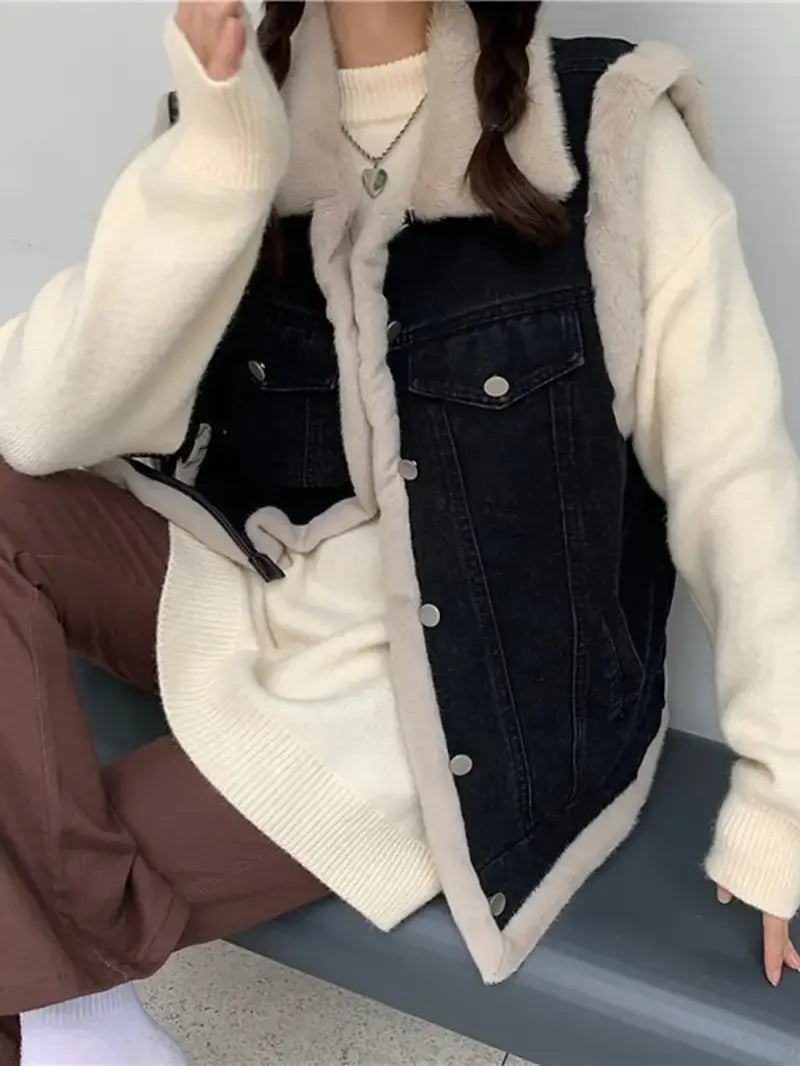 Aubrey™ - Elegant Denim Jacket
